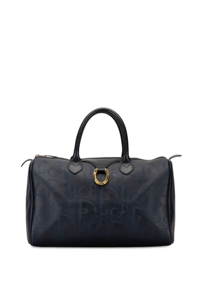 Christian Dior Pre-Owned 20th Century Oblique boston bag - Blue