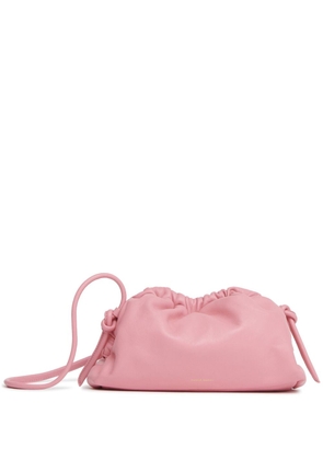 Mansur Gavriel mini Cloud leather clutch bag - Pink