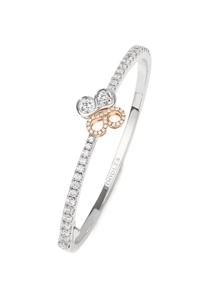 Boodles Platinum, Rose Gold And Diamond Be Boodles Bangle