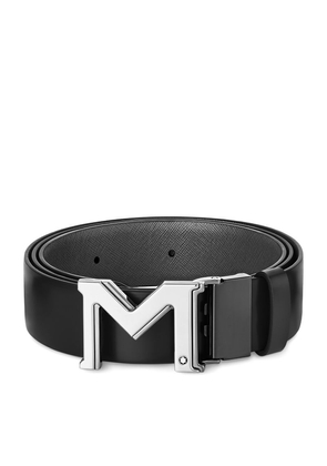 Montblanc Leather Reversible M Belt