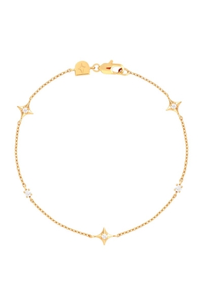 Astrid & Miyu Yellow Gold-Plated Cosmic Star Bracelet