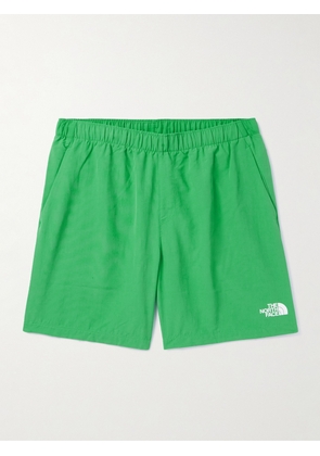 The North Face - Straight-Leg Logo-Print Shell Shorts - Men - Green - XS
