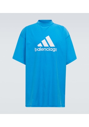 Balenciaga x Adidas Logo cotton T-shirt