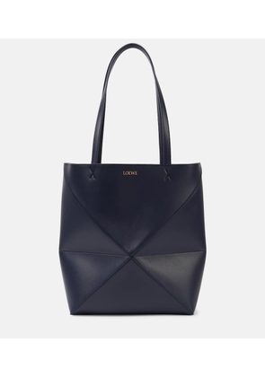 Loewe Puzzle Fold leather tote bag