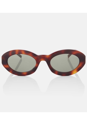 Saint Laurent SL M136 oval sunglasses