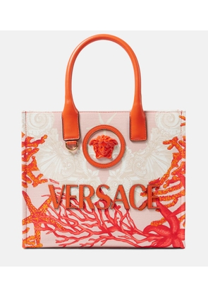 Versace La Medusa Barocco Sea Small canvas tote bag