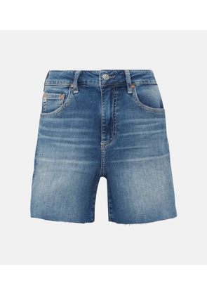 AG Jeans Ex-Boyfriend high-rise denim shorts