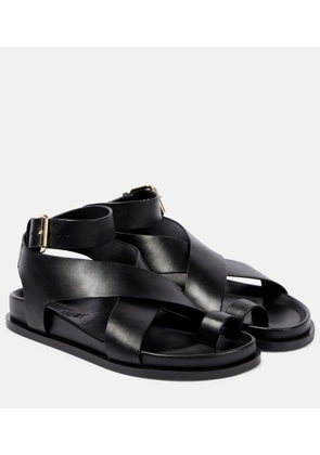 A. Emery Jalen leather sandals