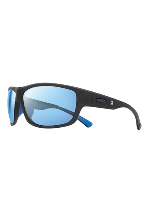 Revo Caper Blue Water Polarized Wrap Mens Sunglasses RE 1092 01 BL 66