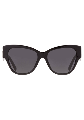 Dolce and Gabbana Dark Grey Cat Eye Ladies Sunglasses DG4449 501/87 54