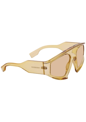 Burberry Brooke Light Yellow Shield Ladies Sunglasses BE4353 3969/8 56