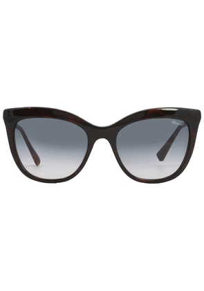 Chopard Grey Cat Eye Ladies Sunglasses SCH260S 09XK 54