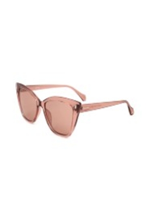 Calvin Klein Pink Cat Eye Ladies Sunglasses CK22551S 674 55