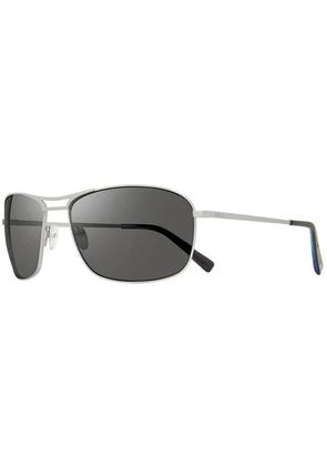 Revo Surge Graphite Rectangular Unisex Sunglasses RE 1138 03 GY 62