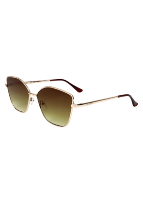 Calvin Klein Brown Gradient Cat Eye Ladies Sunglasses CK22120S 714 59