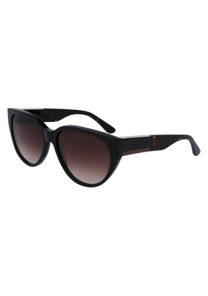 Lacoste Brown Gradient Cat Eye Mens Sunglasses L985S 001 59