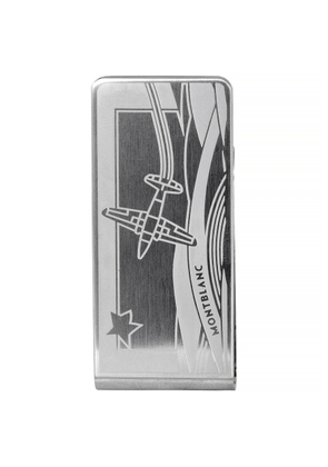 Montblanc Le Petit Prince Stainless Steel Silver Money Clip