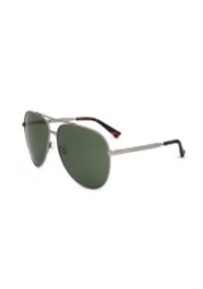 Calvin Klein Green Pilot Mens Sunglasses CK22124S 051 63
