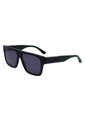 Lacoste Grey Browline Mens Sunglasses L984S 001 57