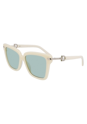 Salvatore Ferragamo Green Butterfly Ladies Sunglasses SF1085S 103 57