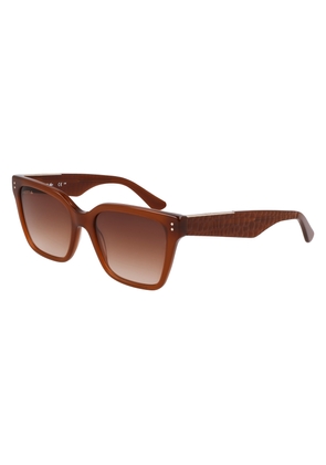 Lacoste Brown Gradient Square Ladies Sunglasses L6022S 210 54