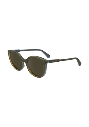 Longchamp Green Oval Ladies Sunglasses LO739S 310 50