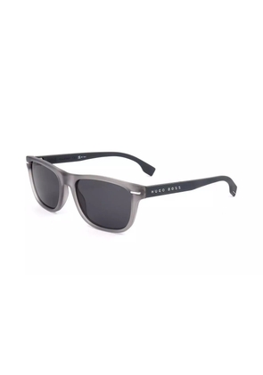 Hugo Boss Grey Rectangular Mens Sunglasses BOSS 1323/S 0RIW 54