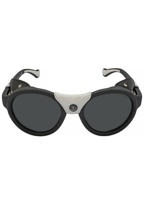Moncler Smoke Mirror Round Unisex Sunglasses ML0046 02C 52