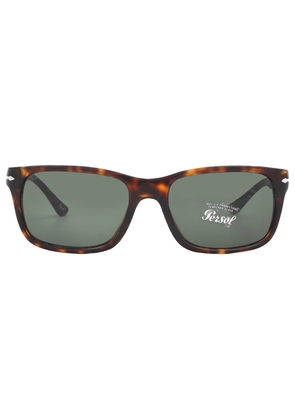 Persol Green Rectangular Mens Sunglasses PO3048S 24/31 58