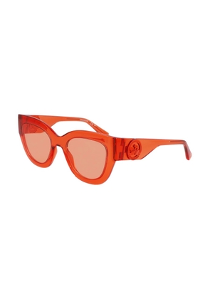 Longchamp Orange Cat Eye Ladies Sunglasses LO744S 842 52