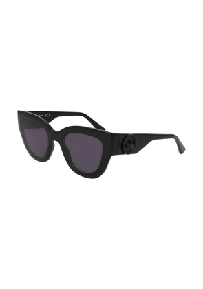 Longchamp Grey Cat Eye Ladies Sunglasses LO744S 001 52