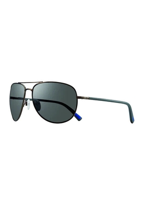 Revo Tarquin Graphite Polarized Pilot Unisex Sunglasses RE 1083 00 GY 61