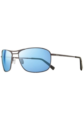 Revo Surge Blue Water Rectangular Unisex Sunglasses RE 1138 00 BL 62