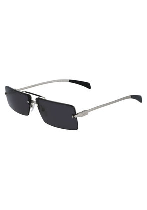 Salvatore Ferragamo Dark Grey Pilot Unisex Sunglasses SF306S 042 65