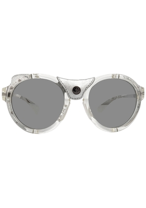 Moncler Grey Round Unisex Sunglasses ML0046 26C 52