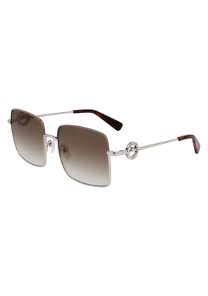 Longchamp Brown Gradient Square Ladies Sunglasses LO162S 750 55