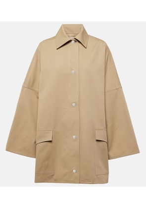 Toteme Oversized cotton twill jacket