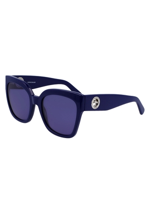 Longchamp Blue Butterfly Ladies Sunglasses LO717S 400 55