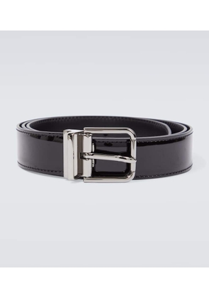Dolce&Gabbana Patent leather belt