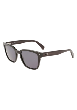 Salvatore Ferragamo Grey Square Mens Sunglasses SF1040S 001 55