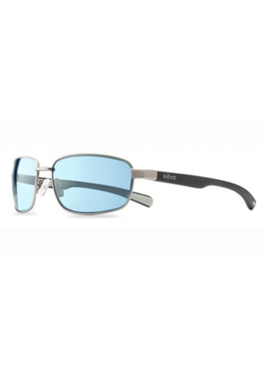 Revo Shotshell Blue Water Polarized Rectangular Mens Sunglasses RE 1017 00 BL 60