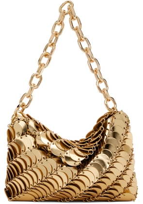 Rabanne Gold Paco Clutch Bag