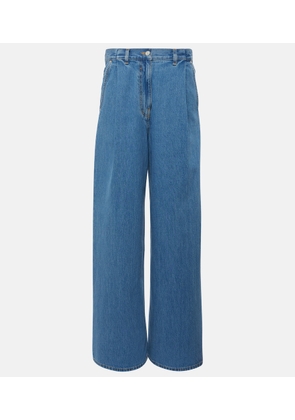 Givenchy Low-rise wide-leg jeans