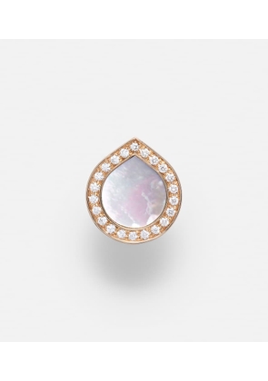 Repossi Antifer 18kt rose gold single earring with gemstones