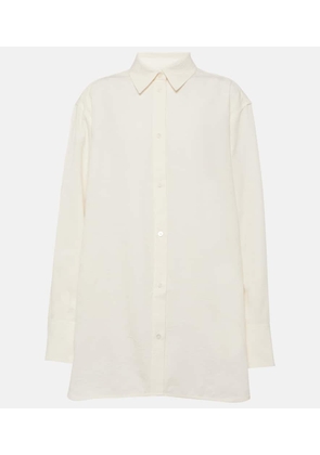 Toteme Floral cotton-blend jacquard shirt