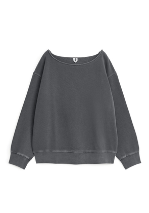 Relaxed Sweatshirt - Grey