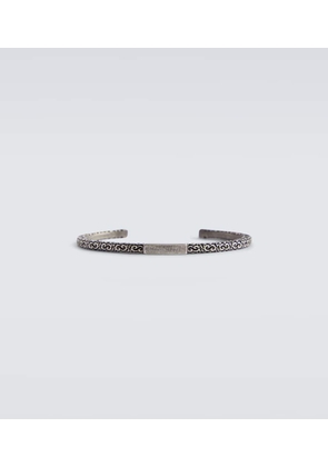 Maison Margiela Engraved cuff bracelet
