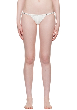 Gimaguas White Nina Bikini Bottom
