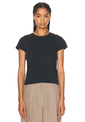 The Row Tori Top in BLACK - Black. Size S (also in ).