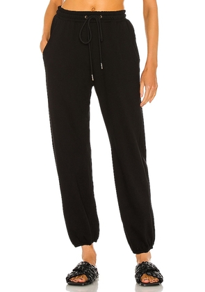 Citizens of Humanity Laila Casual Fleece Pant in Black. Size S.